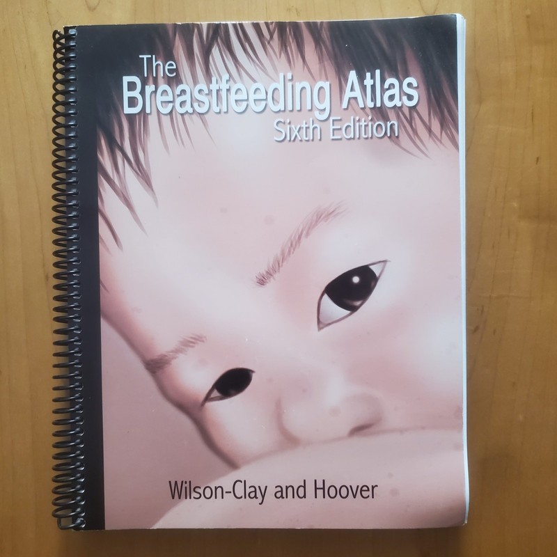 Wilson-Clay & Hoover THE BREASTFEEDING ATLAS spiral bound 2017 ACCEPTABLE