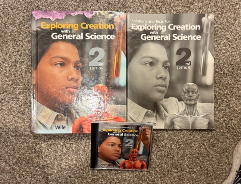 Apologia Exploring Creation General Science 2nd edition Textbook Multimedia CD