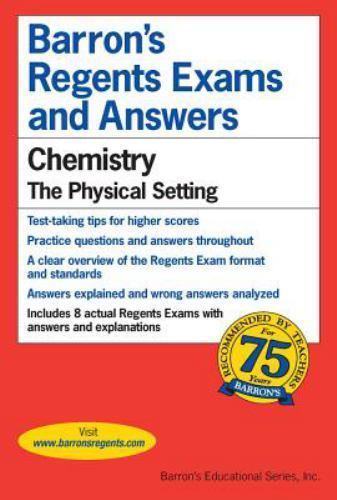 Barrons’s Regents Exams and Answer- Albert S Tarendash, 9780812031638, paperback