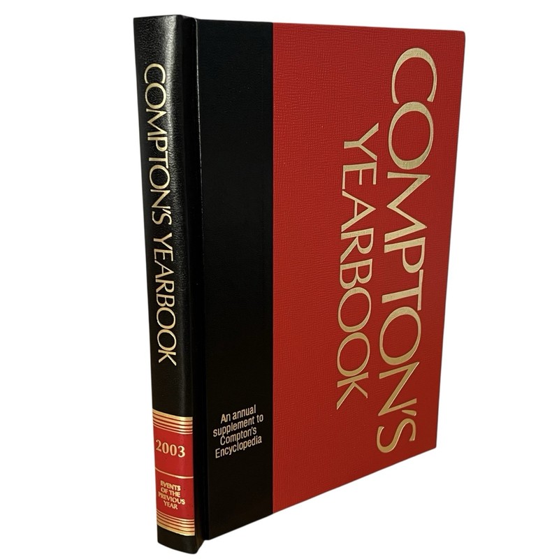 Compton’s Yearbook 2003 Events of the Previous Year Annual Supplement HC
