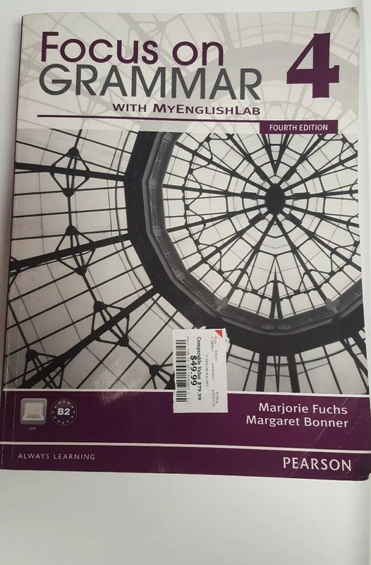 Focus on Grammar 4 With Myenglishlab by Marjorie Fuchs Paperback Book