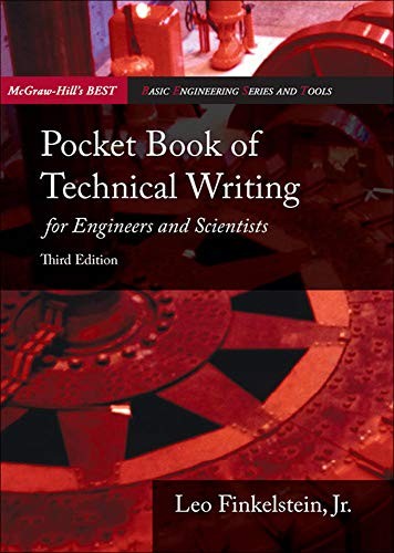 TECHNICAL WRITING FOR ENGINEERS & SCIENTISTS By Leo Finkelstein **Excellent**