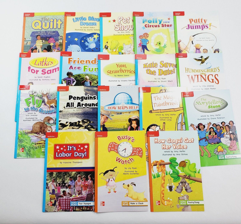 Lot of 58 Reading Wonders Grade 1 Leveled Readers McGraw Hill Homeschool gallery
