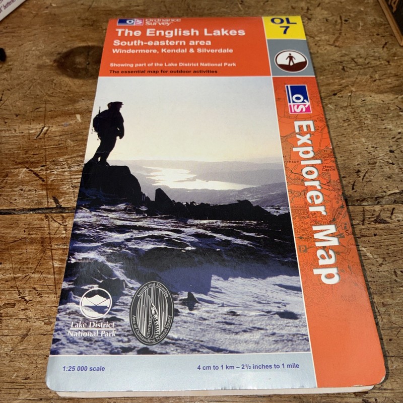 The English Lakes: North Eastern Area (O… by Ordnance Survey Sheet map, folded