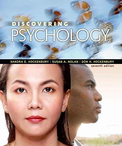 Discovering Psychology – Paperback, by Hockenbury Sandra E.; – Acceptable e