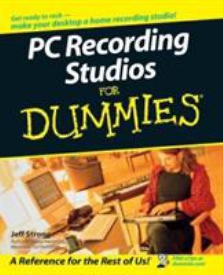 PC Recording Studios for Dummies by Strong, Jeff
