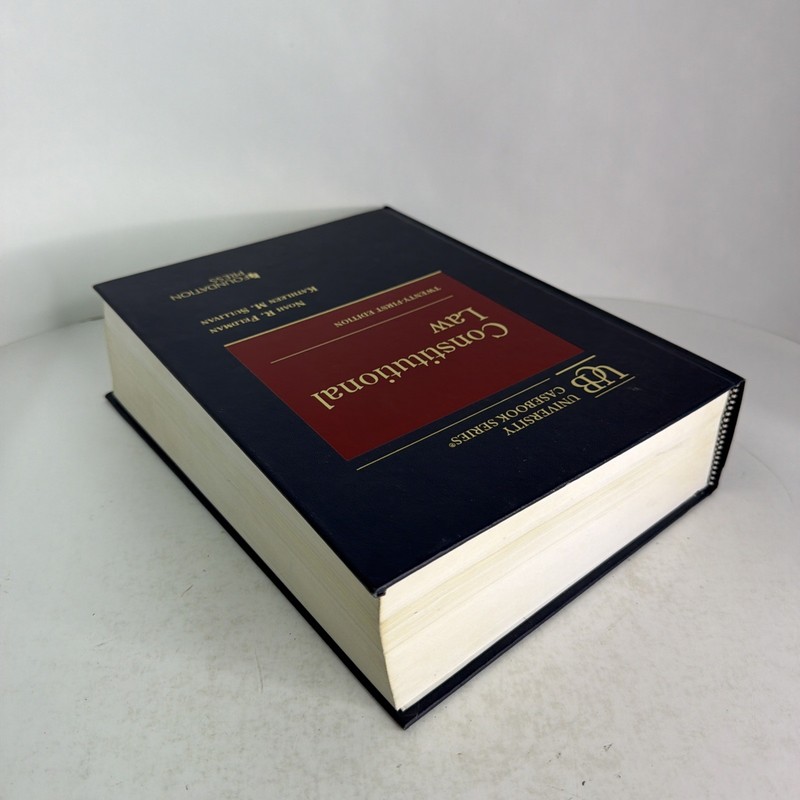 UCB Constitutional Law Twenty-First Edition Hardcover Book Noah Feldman gallery