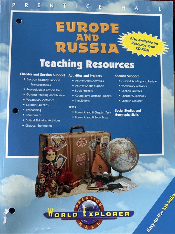 Prentice Hall World Explorer: Europe and Russia: Teaching Resources