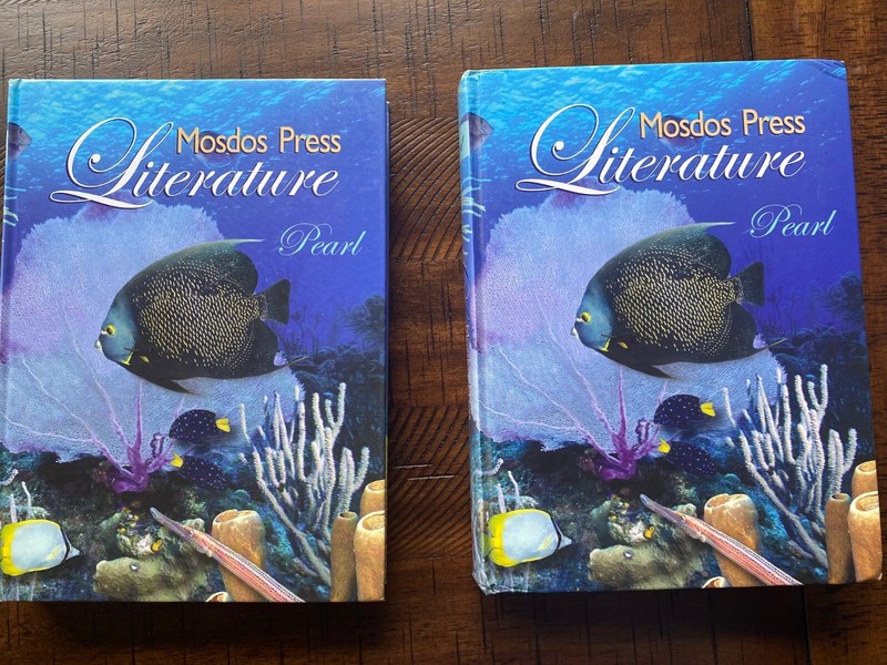 2 Mosdos Press Literature Pearl Student Hardcover Textbooks 6th Grade Homeschool