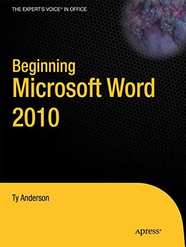 Beginning Microsoft Word 2010 (Expe…, Hart-Davis, Guy