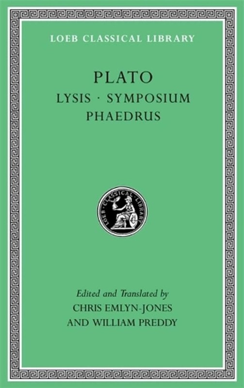 Lysis. Symposium. Phaedrus by Plato (English) Hardcover Book