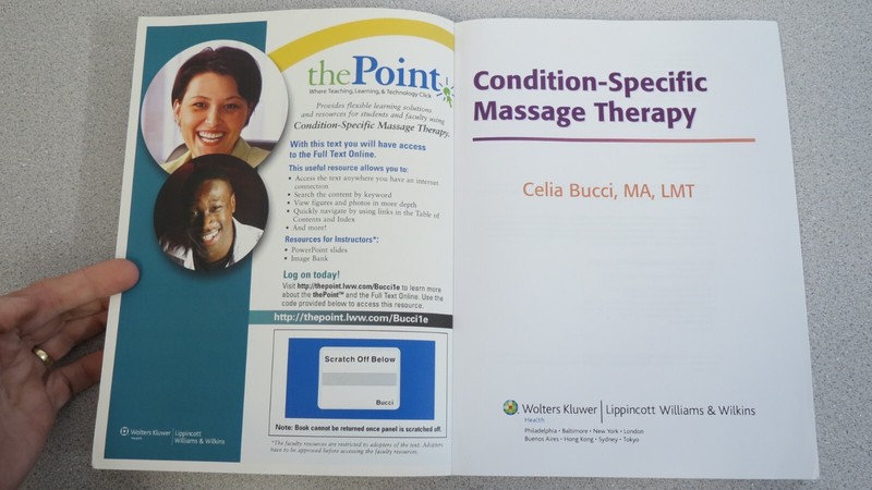 Condition-Specific Massage Therapy - LWW Therapy & Bodywork Series - Celia Bucci gallery