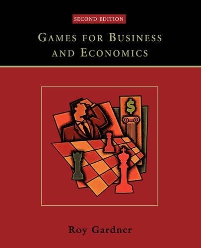 Games Business Economics 2e, Gardner, Roy