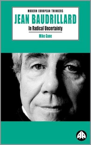 Mike Gane Jean Baudrillard (Paperback) Modern European Thinkers (UK IMPORT)