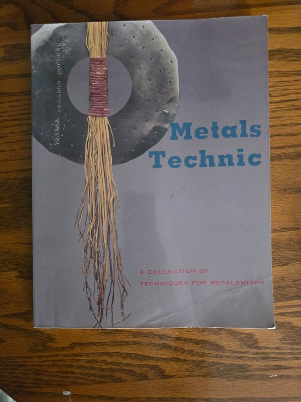 1992 Metals Technic 2nd printing Tim McCreight PB