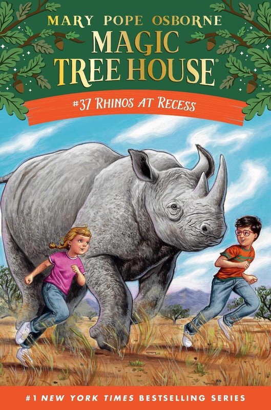 Rhinos at Recess by Mary Pope Osborne Paperback Book