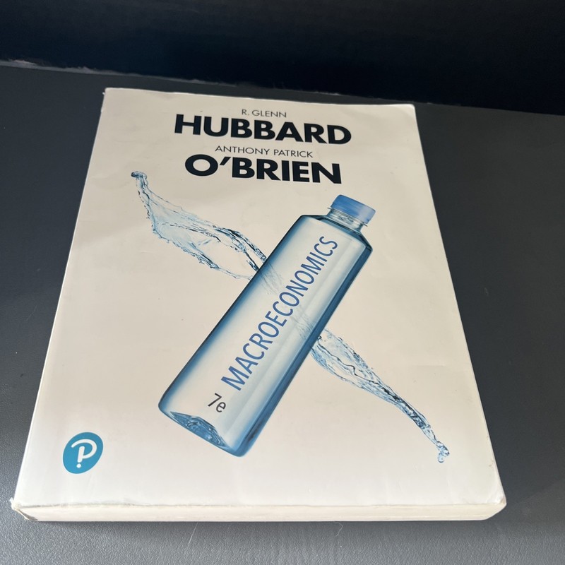Macroeconomics Anthony Patrick O’Brien R.Glenn Hubbard Pearson 2018 Softcover