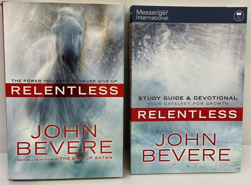 Relentless by John Bevere Box Set of 4 DVD/6 CD/Book/Study Guide gallery