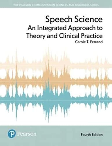 Speech Science: An Integrated Appro…, Ferrand, Carole