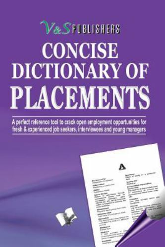 Concise Dictionary of Placements, Paperback by Board, Editorial, Like New Use…