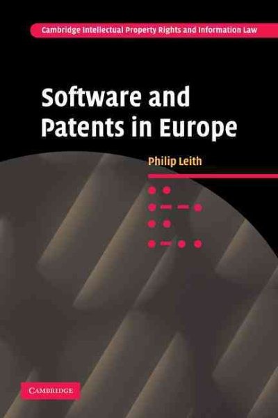 Software and Patents in Europe, Paperback by Leith, Philip, Like New Used, Fr…