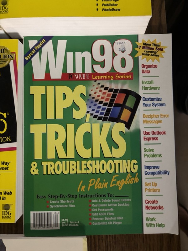 Vintage Computer Books & Manuals Lot Microsoft Office 2000 Win98 Excel Internet gallery
