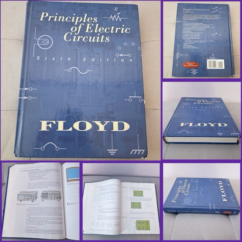 PRINCIPLES of ELECTRIC CIRCUITS FLOYD Sixth Edition Hardcover 2000