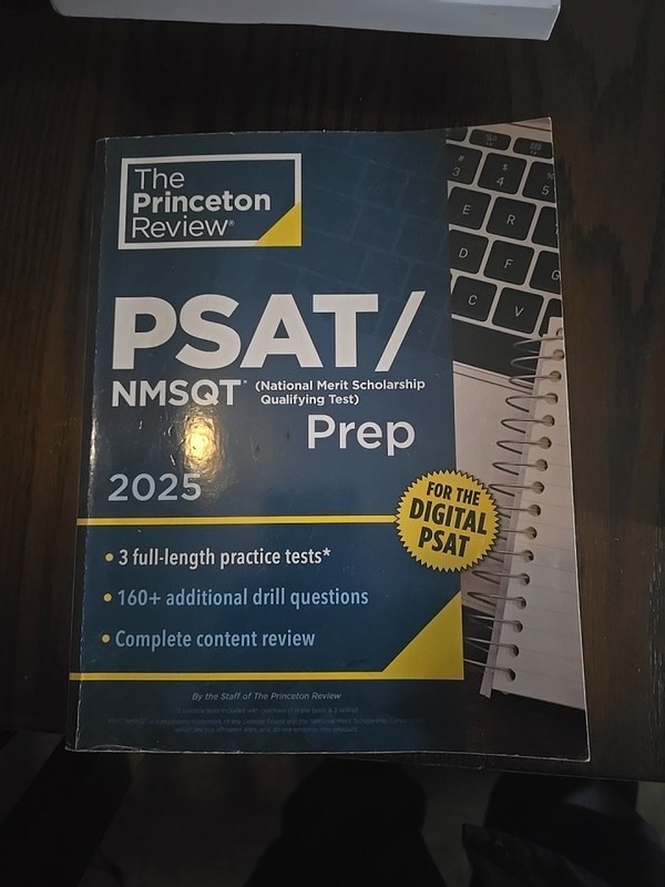 The Princeton Review PSAT/NMSQT Prep 2025 Digital PSAT Study Guide Book