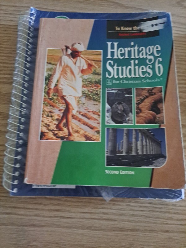 BJU Press Heritage Studies 6 Student Text & Teacher’s Edition, 2nd Ed