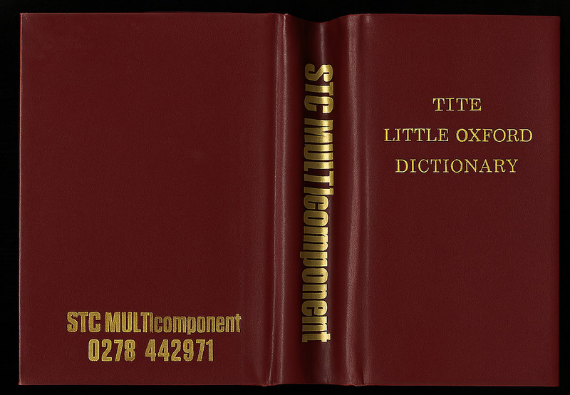 THE LITTLE OXFORD DICTONARY A5 SIZE PAPERBACK 1986 PROMOTIONIAL GIFT STC MULTICO