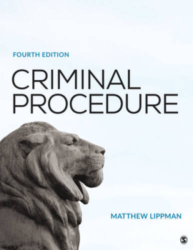 Criminal Procedure – Paperback By Lippman, Matthew – ACCEPTABLE
