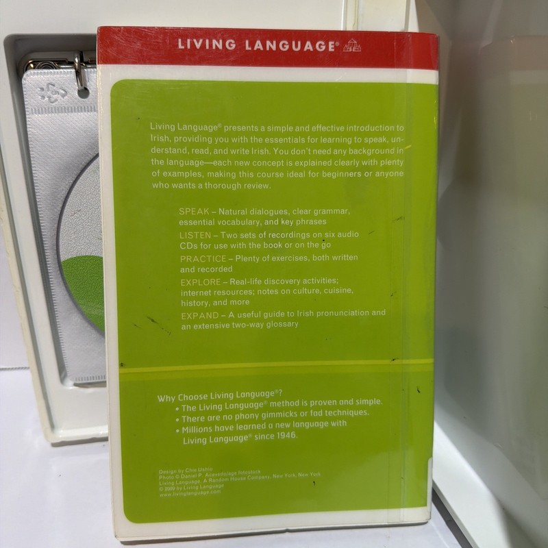 Spoken World: Irish (Book & 6 CDs) by Living Language READ gallery