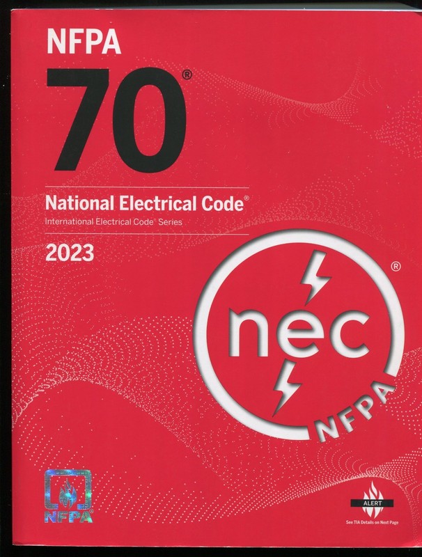 NFPA 70 : National Electrical Code 2023 by National Fire Protection Association