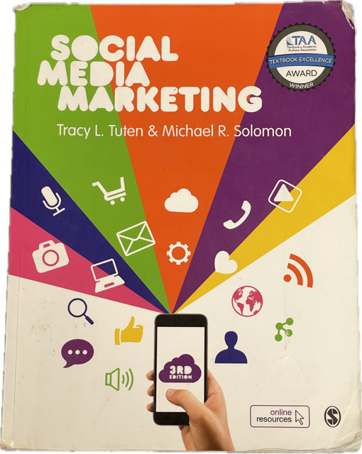 Social Media Marketing by Michael R. Solomon and Tracy L. Tuten 3rd edition Book