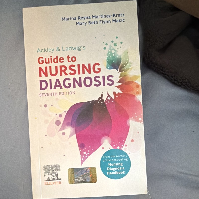 Elsevier Ackley & Ladwig’s Guide to Nursing Diagnosis 7th Ed PB 2022