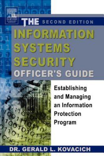 The Information Systems Security Officer’s Guid- 9780750676564, paperback, CISSP