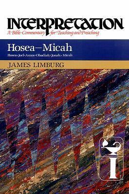 Hosea: Micah – 9780804231282, hardcover, James Limburg