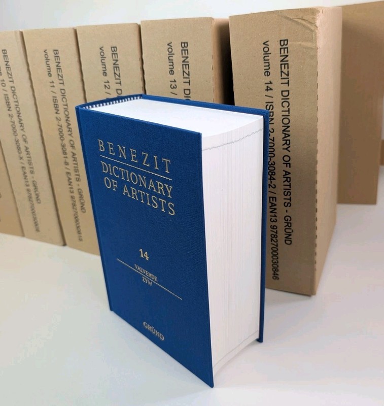 Benezit Dictionary of Artists Complete Set Volumes 1 - 14 (2006, Hardcover) gallery