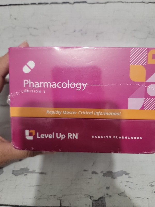 Level Up RN Pharmacology Nursing Flashcards Edition 3 Flashcards