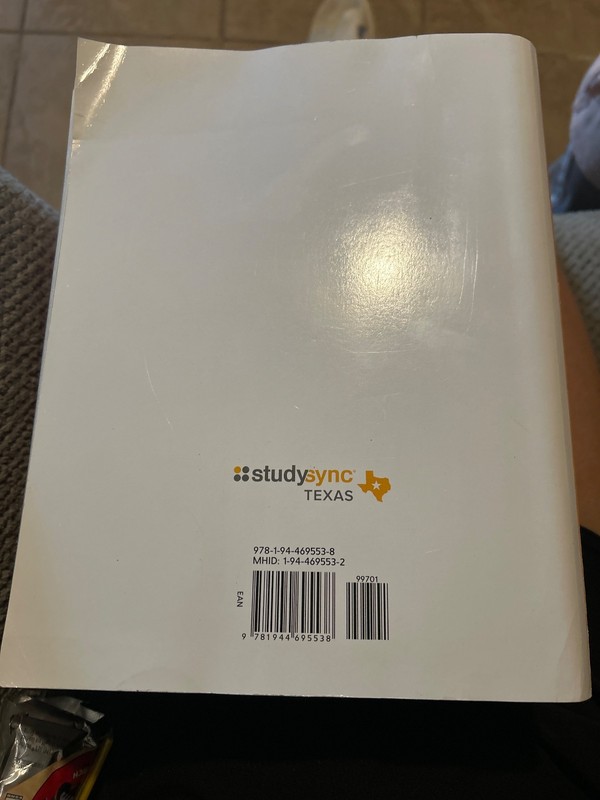 Studysync texas units1-6 gallery
