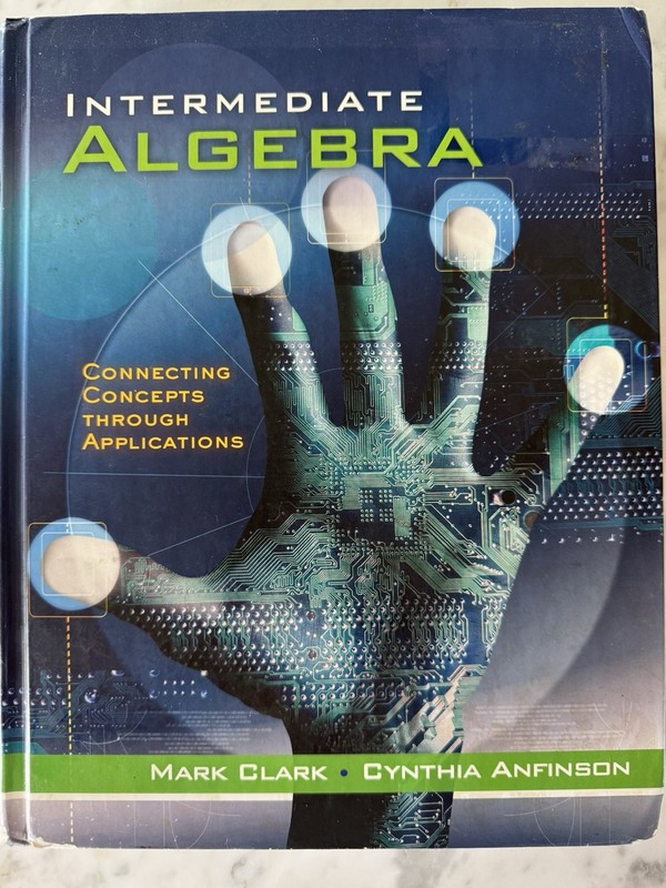 Intermediate Algebra Connecting Concepts Through Applications