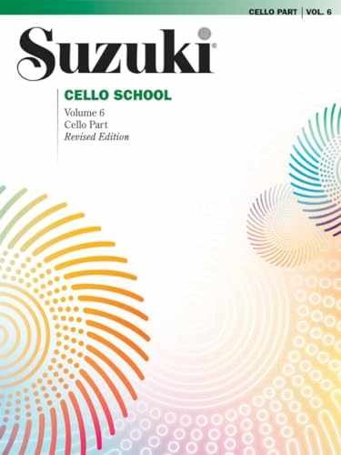 Suzuki Cello School, Vol 6: – Paperback, by Staff Alfred Publishing – Very Good
