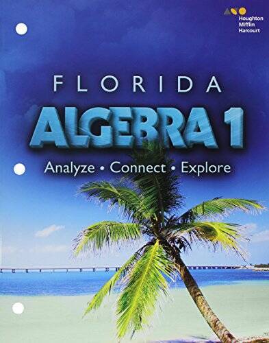HMH Algebra 1 Florida: Student Interactive Worktext 2015 – Paperback – GOOD