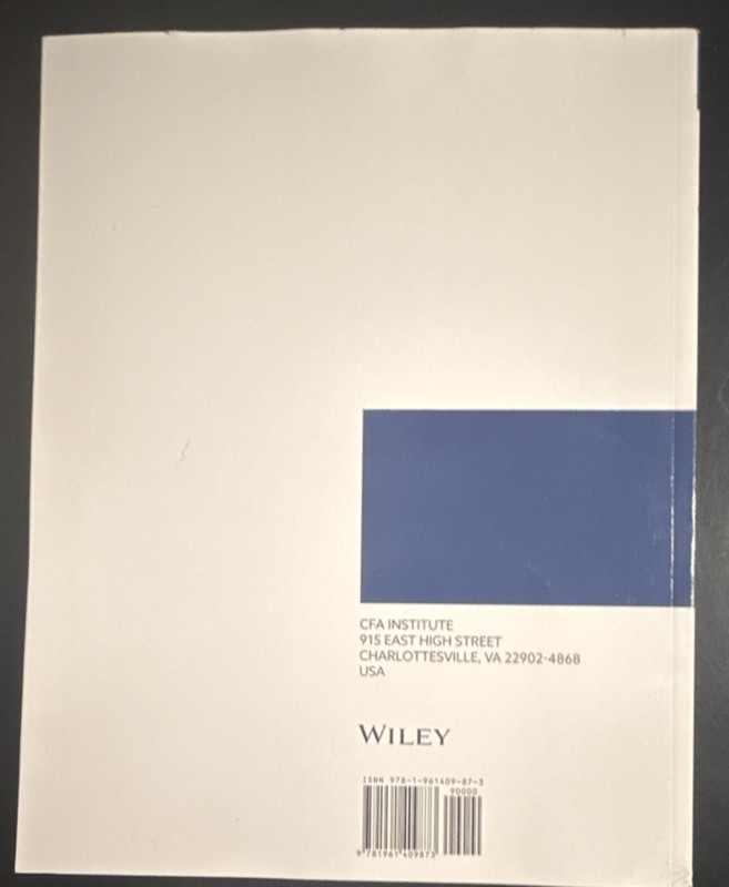 CFA Institute Equity Investments CFA Program Curriculum 2026 Level I Vol 5 Wiley gallery
