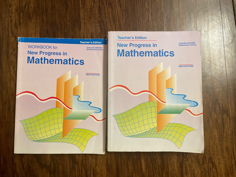 New Progress in Mathematics Teacher Edition Set Textbook Workbook Grade 8 TE Lot