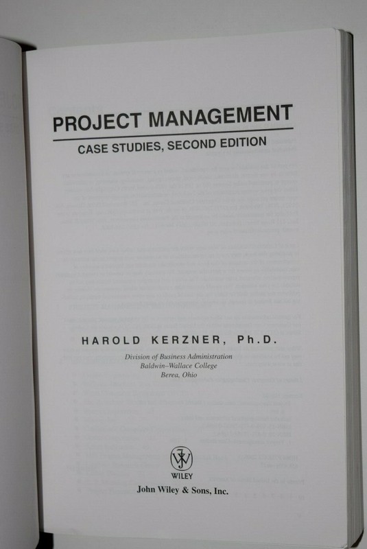 "PROJECT MANAGEMENT CASE Studies," in Excellent Condition, 650 Pages gallery