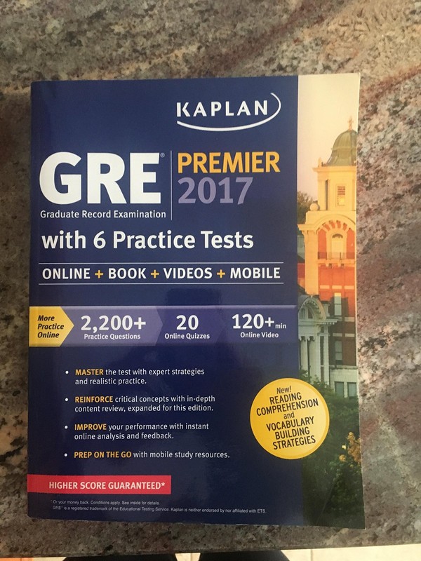 GRE Premier 2017 with 6 Practice Tests: Online + Book + Videos + Mobile (Kap…