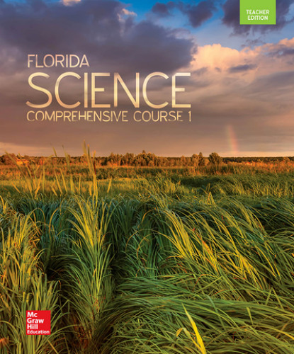 6th Grade 6 McGraw Hill Florida Science Comprehensive Course 1 Teachers Edition