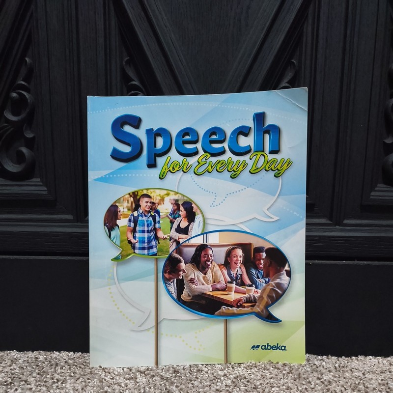 Abeka Speech for Everyday Living 11th 12th Grade Textbook Homeschool