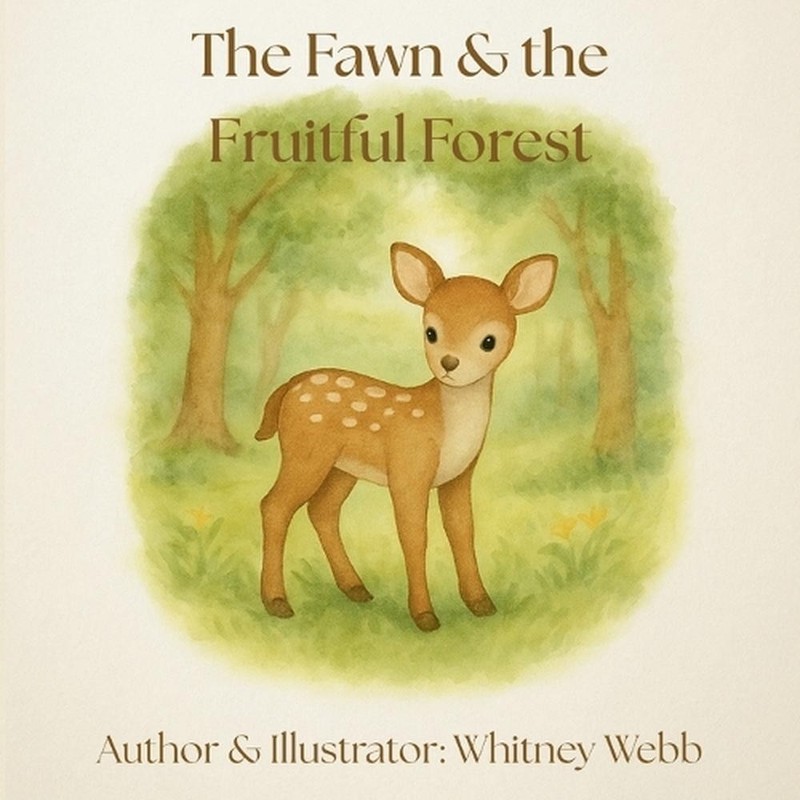 The Fawn and the Fruitful Forest by Whitney Webb Paperback Book